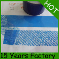 Total Transfer Blue Stripe Tamper Evident Security Tape